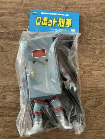 東映レトロソフビコレクション　メディコムトイ　ロッカーマン（ロボット刑事より）未開封品