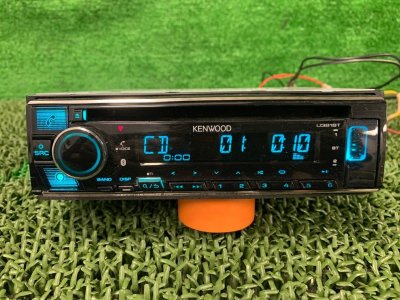 『psi』 ケンウッド U381BT フロントUSB & AUX・Bluetooth対応 CDレシーバー 動作確認済