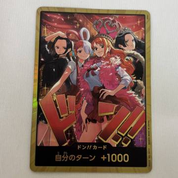 金ドン スペシャル ONE PIECE カードゲーム ONE PIECE Heroines Special Set ワンピース ナミ ロビン ウタ ハンコック 未使用⑤