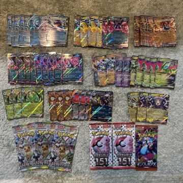 151、テラスタルフェス等ポケモンカード引退品まとめ売り