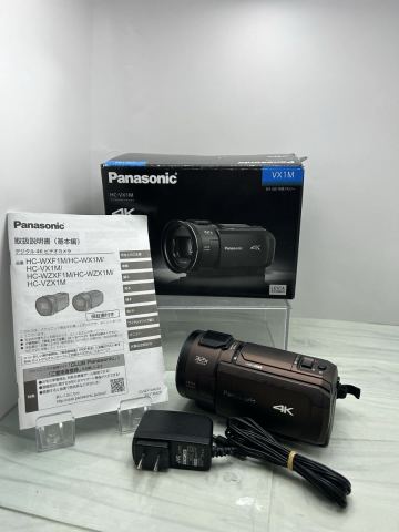 1スタ　1円　Panasonic パナソニック デジタルビデオカメラ　HC-VX1M デジタル4Kビデオカメラ　64GB 内臓メモリー　4K 簡易動作品