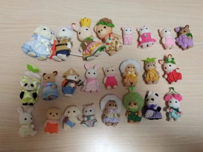 シルバニアお人形、家具など