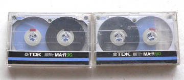 ★ 中古カセット テープ / TDK MA-R (メタル) 90分 - 2本 ★