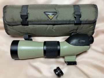 【中古品】ニコン単眼鏡◆Nikon FIELD SCOPE D=60 P　レンズ２種（40X・60X）付