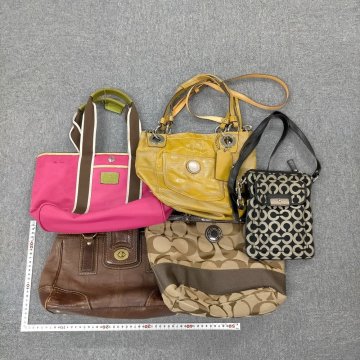 COACH コーチ バッグ 5点セット トート ショルダー ハンドバッグ カラフル系 3608338