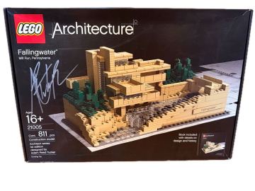 《1円〜》 LEGO レゴ Architecture アーキテクチャー　21005 カウフマンズ邸 落水荘　サイン付　未開封　廃盤