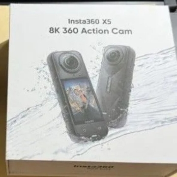 新品未開封Insta360x５付属品【自撮り棒+MicroSD128GB+レンズキャップ】