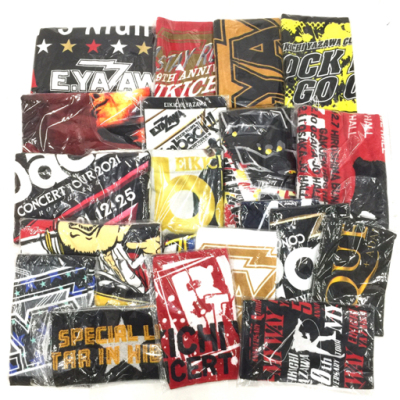 1円 美品 矢沢永吉 スペシャル ビーチタオル 含む フェイスタオル ハンドタオル 他 グッズ 計20点 セット