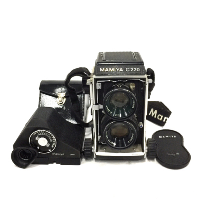 1円 MAMIYA C220 MAMIYA-SEKOR 1:2.8 80mm 二眼レフフィルムカメラ 動作確認済 Y36600-5