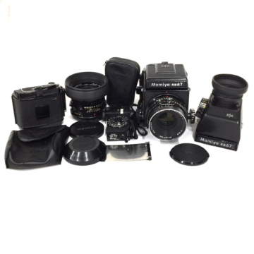 1円 Mamiya RB67 MAMIYA-SEKOR C 1:3.8 127mm 1:4.5 65mm 中判カメラ フィルムカメラ レンズ Y57600-1