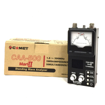 1円 コメット CAA-500 MarkII アンテナアナライザー 現状品 保存箱付き COMET