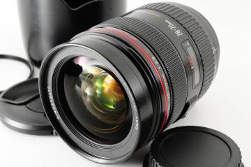【1円スタート】Canon EF 28-70mm f/2.8 L USM 標準ズームレンズ 夜景 建築 ストリート 開放F2.8 自然な発色 シャープフォーカス #2510-096