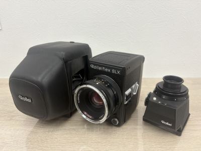 美品　ローライフレックス 中判カメラ Rolleiflex SLX＋レンズ Rollei-HFT Planar 80mm F2.8 F4 動作未確認　充電器付き