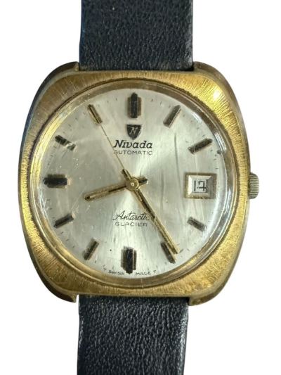 Nivada ニバダ Antarctic Glacier 自動巻 稼働品 スイス製 ヴィンテージ 腕時計