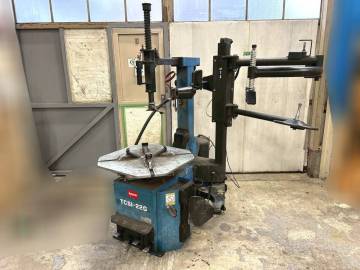 13729 中古 引取限定 ヘルパー付きタイヤチェンジャー バンザイ TCSI-22G 200V 交換 修理 自動車整備機械工具 ホイールバランサー