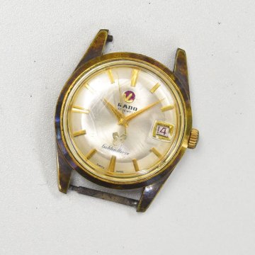 1円 可動品 腕時計 ラドー RADO ゴールデンホース 機械式 自動巻 メンズ シルバー系 同梱不可