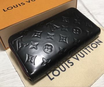 【正規品】鑑定済み品／ルイヴィトンLVヴェルニラウンドファスナー／シリアル番号SP4132