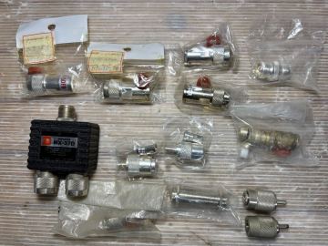 ★ まとめて N型同軸コネクタ NP-5D-FB ダイヤモンド　MX-37D デュプレクサー 未使用品中古品 など ジャンク