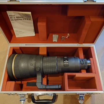 Nikon Ai AF-S NIKKOR ED 600mm F4D IF 動作OK 光学美品 専用ケース CT-605付き