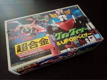 UFOロボ グレンダイザー バンダイ 超合金 DELUXE # グレンダイザー+UFO スペーサー
