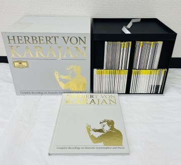 E574-I72-1816 HERBERT VON KARAJAN ヘルベルト・フォン・カラヤン 生誕110年記念 カラヤンDG＆DECCA録音全集 BOXセット IM
