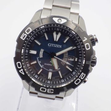 45283Bg/f【1円スタート】CITIZEN シチズン 稼動品 H112-R012487 プロマスター MARINEシリーズ メンズ 時計 エコドライブ ケース47mm