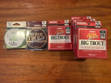 1円スタート バリバス 他新品ナイロンラインまとめ売り　