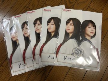 橋本環奈★浜辺美波★クリアファイル★ドコモノベルティ★セーラー服　セット　管理3