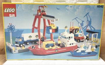 未使用 ！？ LEGO レゴ 6542 ハーバーセット コンテナ船 お宝 コレクター B11