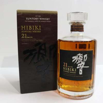 1円~SUNTORY（サントリー）響 21年 43％ 700ml T25K070011