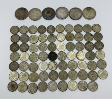 100円硬貨　1000円硬貨　記念硬貨　まとめ売り　75枚　約451g オリンピック　1円スタート 鳳凰 古銭