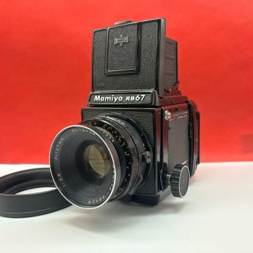■08 Mamiya RB67 PROFESSIONAL MAMIYA-SEKOR F3.8 127mm 中判フィルムカメラ 動作品 1円スタート マミヤ