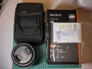 美品 SONY FE 50mm f1.2 GM ソニー