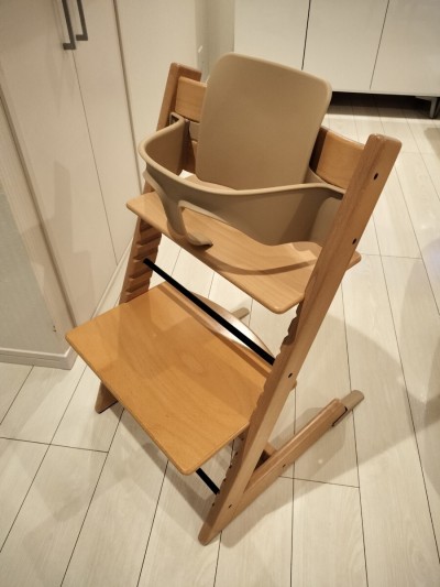 取りに来られる方限定！東京からSTOKKE ストッケ トリップトラップ 子供用 キッズ 赤ちゃん BABY ハイチェア 椅子 チェア 高さ調整 USED