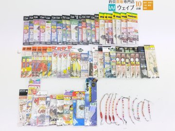 ダイワ Dマックス カワハギ糸付 SS 夜光 パワースピード7.5号、がまかつ 競技カワハギ 速攻、ヤマシタ カワハギ仕掛 他 計68点