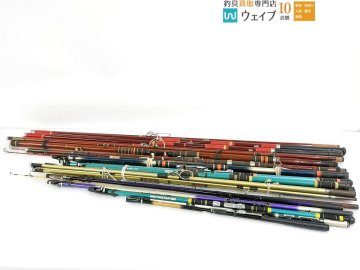 ダイワ ジェットスポーツ 30号 390 DX、オリムピック 波止パワー 240 M II 等 投竿 磯竿 他 大量セット ジャンク品