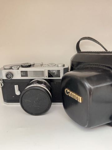 安YA236 Canon 7s Lens 50mm F1.4 フィルムカメラ レンジファインダー マニュアルフォーカス キャノン