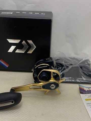  ☆ 1円セール ☆DAIWA ダイワ SALTIGA ソルティガ IC 300H-SJ ベイトリール 釣り具 リール 箱付◆33707