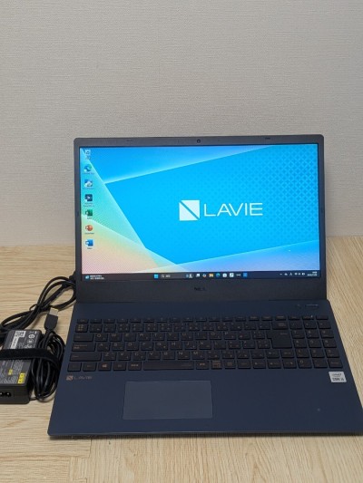 NEC ノートパソコン LAVIE N15 10世代 i5 10210U SSD256GB メモリ8GB 15.6インチ IPS液晶 Windows11 Officeあり Blu-ray PC-N1555AZL-2 