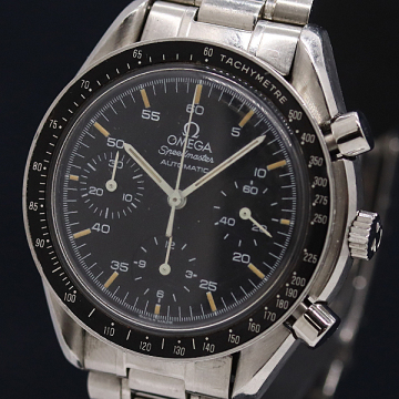1円 稼働 11.7OH済 オメガスピードマスター 3510 50 ブラック文字盤 AT メンズ腕時計 0002220 9YBT KMR