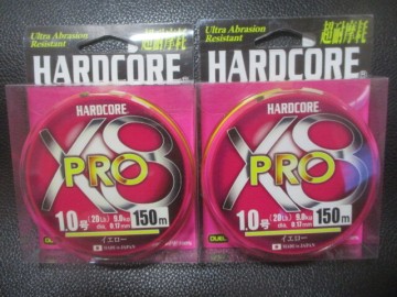 98　デュエル　X8PRO・イエロー　1.0号150ｍ巻セット新品未使用！