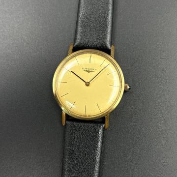LONGINES / ロンジン 薄型ケース ヴィンテージ 32mm 手巻き 腕時計 二針 ゴールド