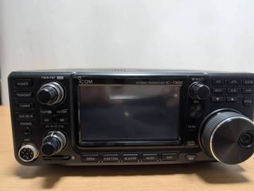 IC-7300M 元箱取説付属品一式付 HF/50MHzトランシーバー バックアップ電池交換済 INRAD RX7300付属