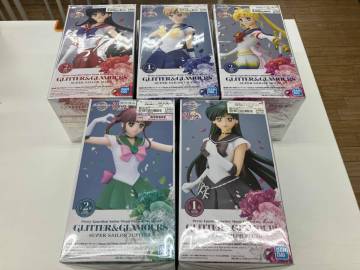 美少女戦士セーラームーン フィギュア5点セット 美少女戦士セーラームーンEternalスーパーセーラーマーズなど