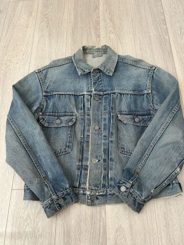 雰囲気◎ 507XX ハギ付きリーバイス デニムジャケット Levi&rsquo;s ビンテージ 2nd ヴィンテージ 50s
