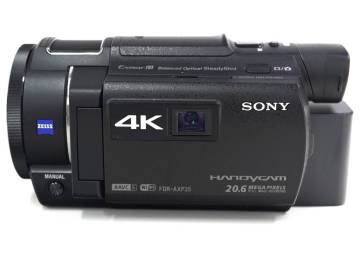 SONY HANDYCAM FDR-AXP35 ソニー ハンディカム 4Kビデオカメラ ブラック【No.3738】
