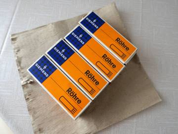 【超超希少・ＮＯＳマッチドクアッド】シーメンス　ＥＬ３４ 同一ロット特性選別品４本組　元箱付き　動作確認済み