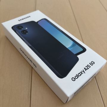 SAMSUNG Galaxy A25 5G 64GB Black 未使用未開封品