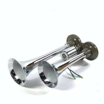 KITAHARA キタハラ V-30 AIR HORN エアホーン ダブルホーン 24V対応 トラック デコトラ レトロ パーツ 大音量 日本製○動作未確認品