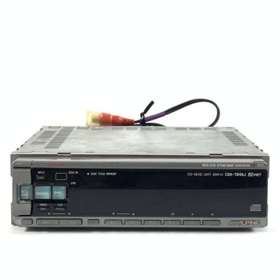 ALPINE アルパイン CDA-7846J カーステ CDヘッドユニット 車載 カーオーディオ ビンテージ 日本製○簡易検査品